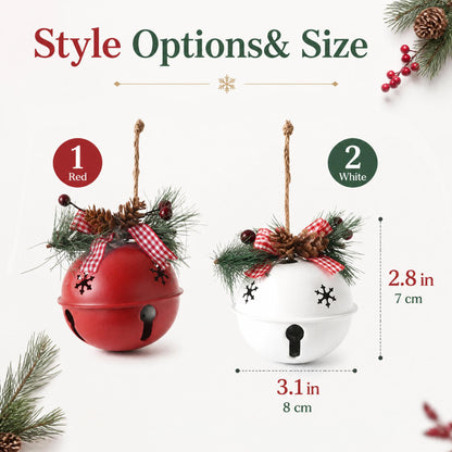 Personalized Jingle Bell Family Christmas Ornament